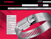 Tablet Screenshot of fiero.com.mx
